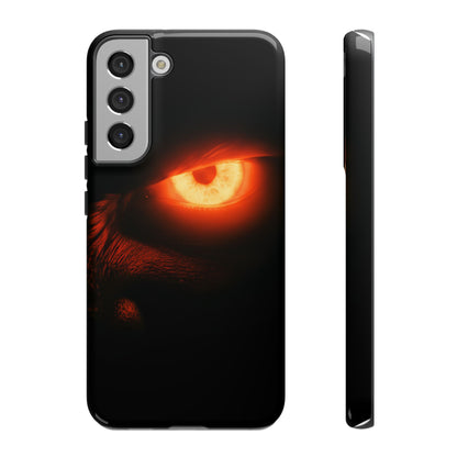 Protective Phone Case – Blazing Monster Eyes