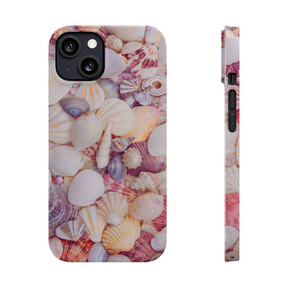 Slim Phone Case – Shell Scatter