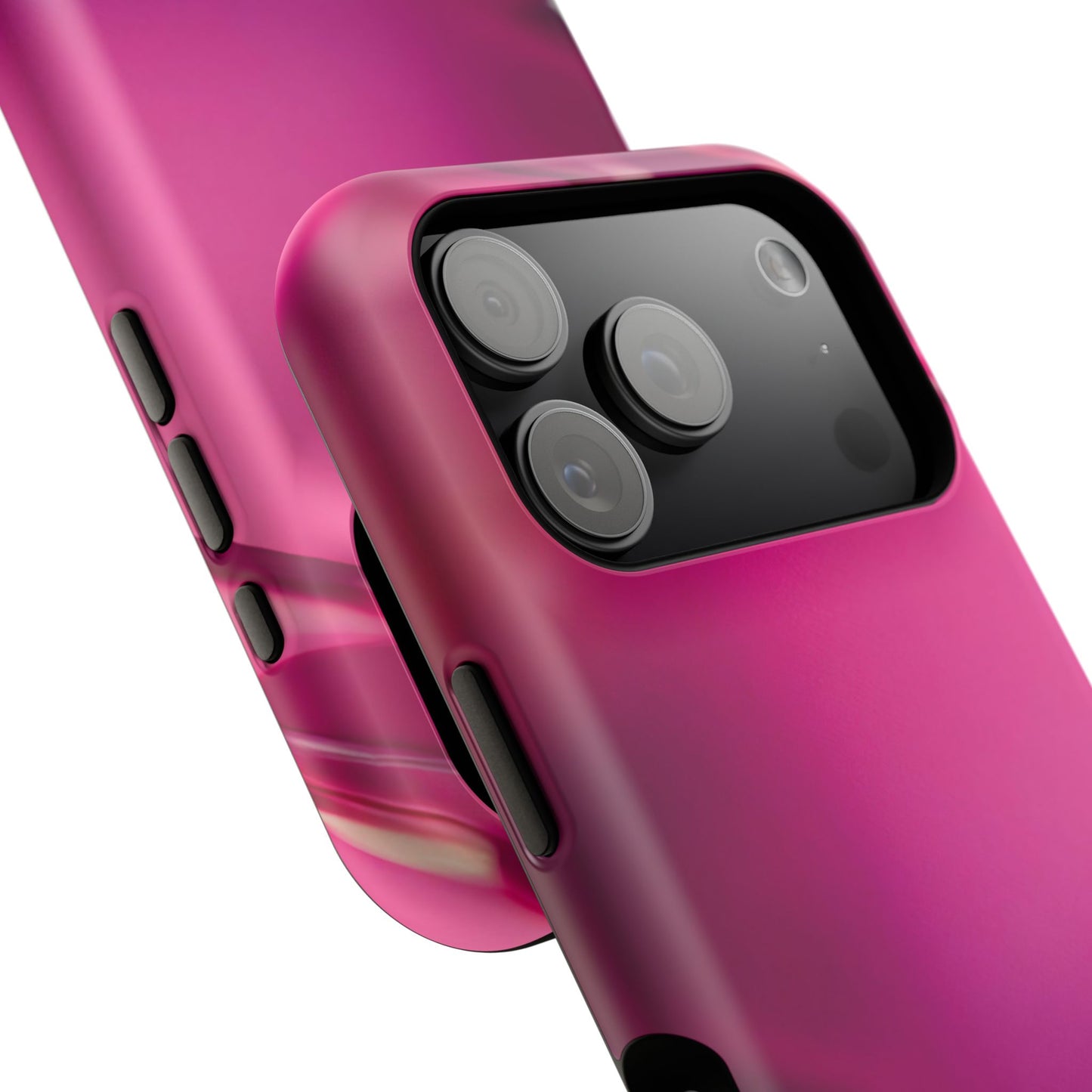 Impact-Resistant Phone Case – Magenta Motion