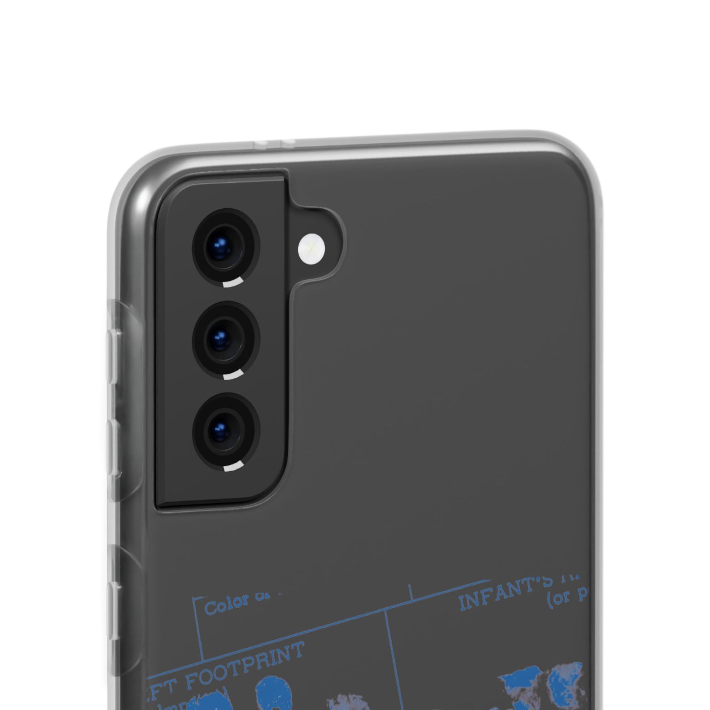 Flexi Case – Mom’s Little Blue Footprints
