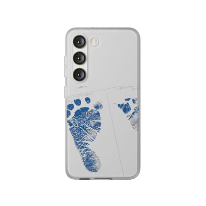 Flexi Case – Mom’s Little Blue Footprints