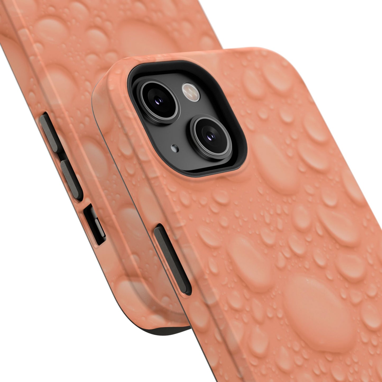 Impact-Resistant Phone Case – Apricot Rain