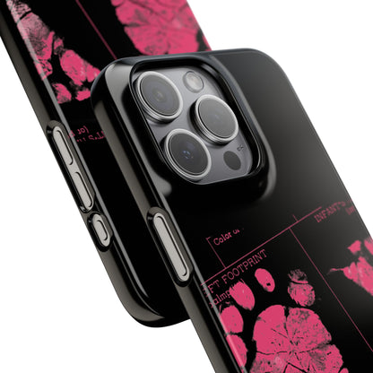 Snap Phone Case – Mom’s Little Pink Footprints