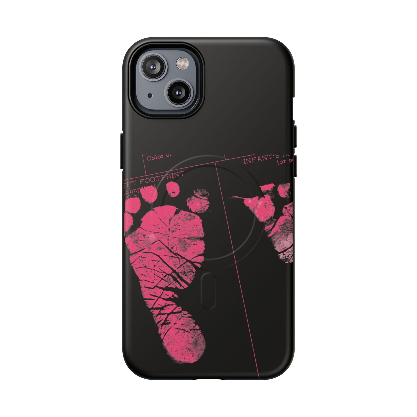 Protective Magnetic Phone Case – Mom’s Little Pink Footprints