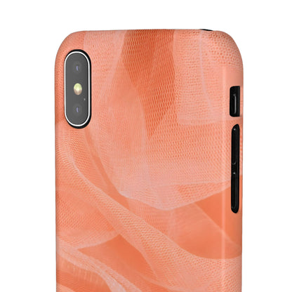 Snap Phone Case – Coral Veil