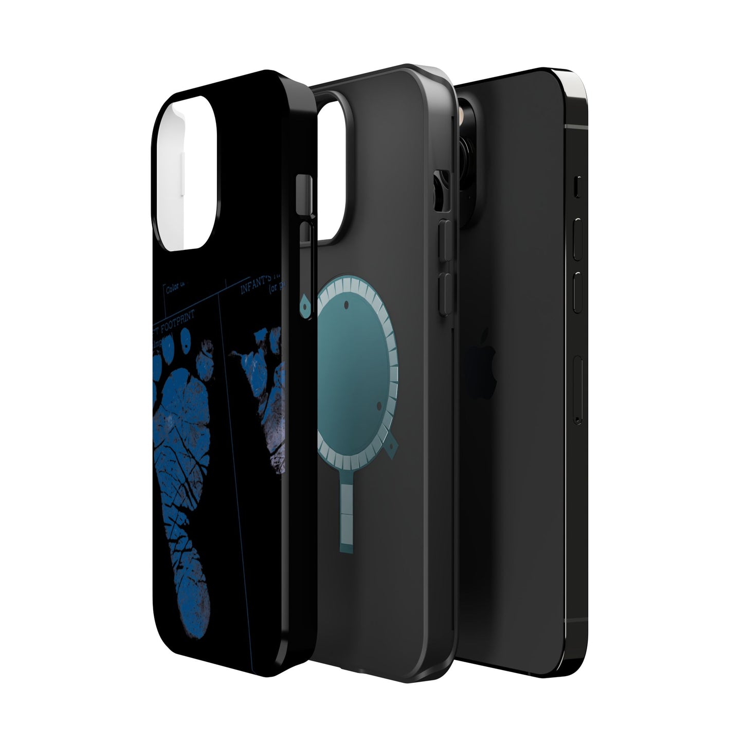 Wireless-Charging Compatible Case – Mom’s Little Blue Footprints