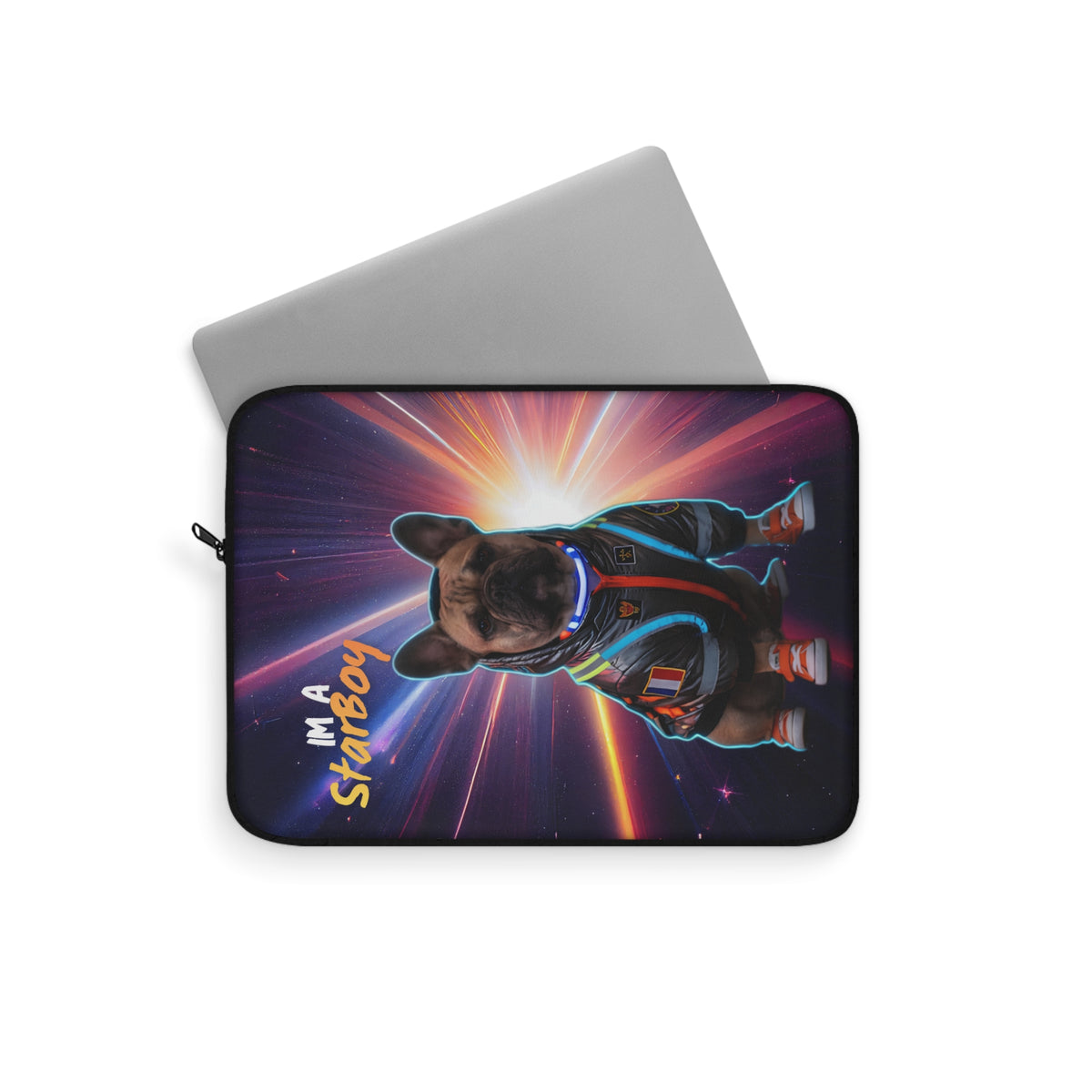 Slim Neoprene Laptop Sleeve – Astro Pup