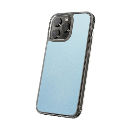 Clear Phone Case – Blue Whisper