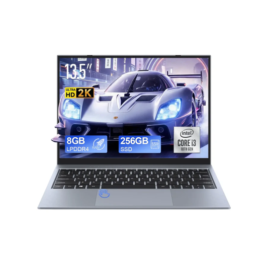 13.5" Windows 11 Pro Laptop - Intel Core i3-1005G1, 8GB RAM, 256GB SSD, 2.5K Display