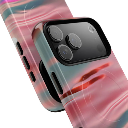 Protective Magnetic Phone Case – Liquid Sunset