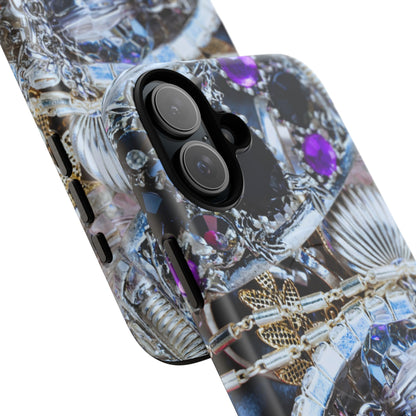 Protective Magnetic Phone Case – Chrome Jewel