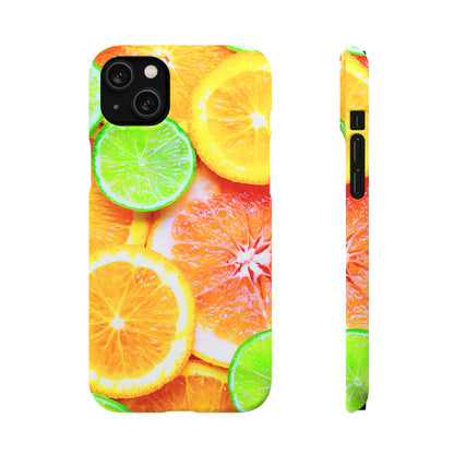 Snap Phone Case – Sunkissed Citrus