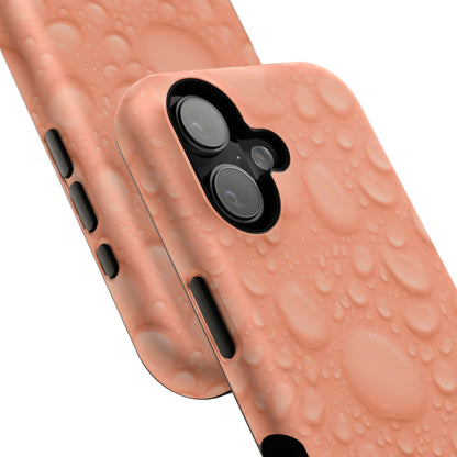 Impact-Resistant Phone Case – Apricot Rain