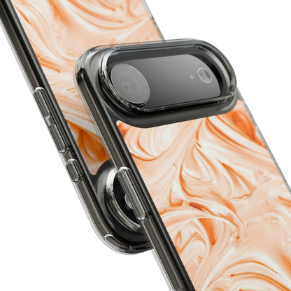 Clear Phone Case – Peach Sorbet