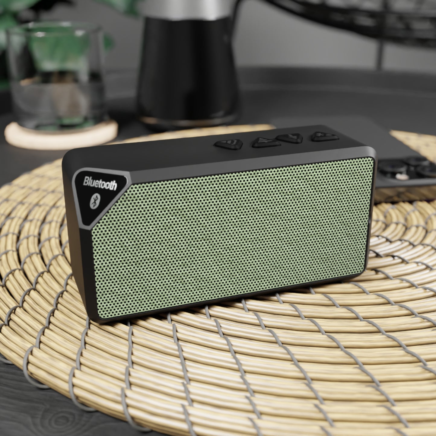 Portable Bluetooth Speaker – Matcha Wash
