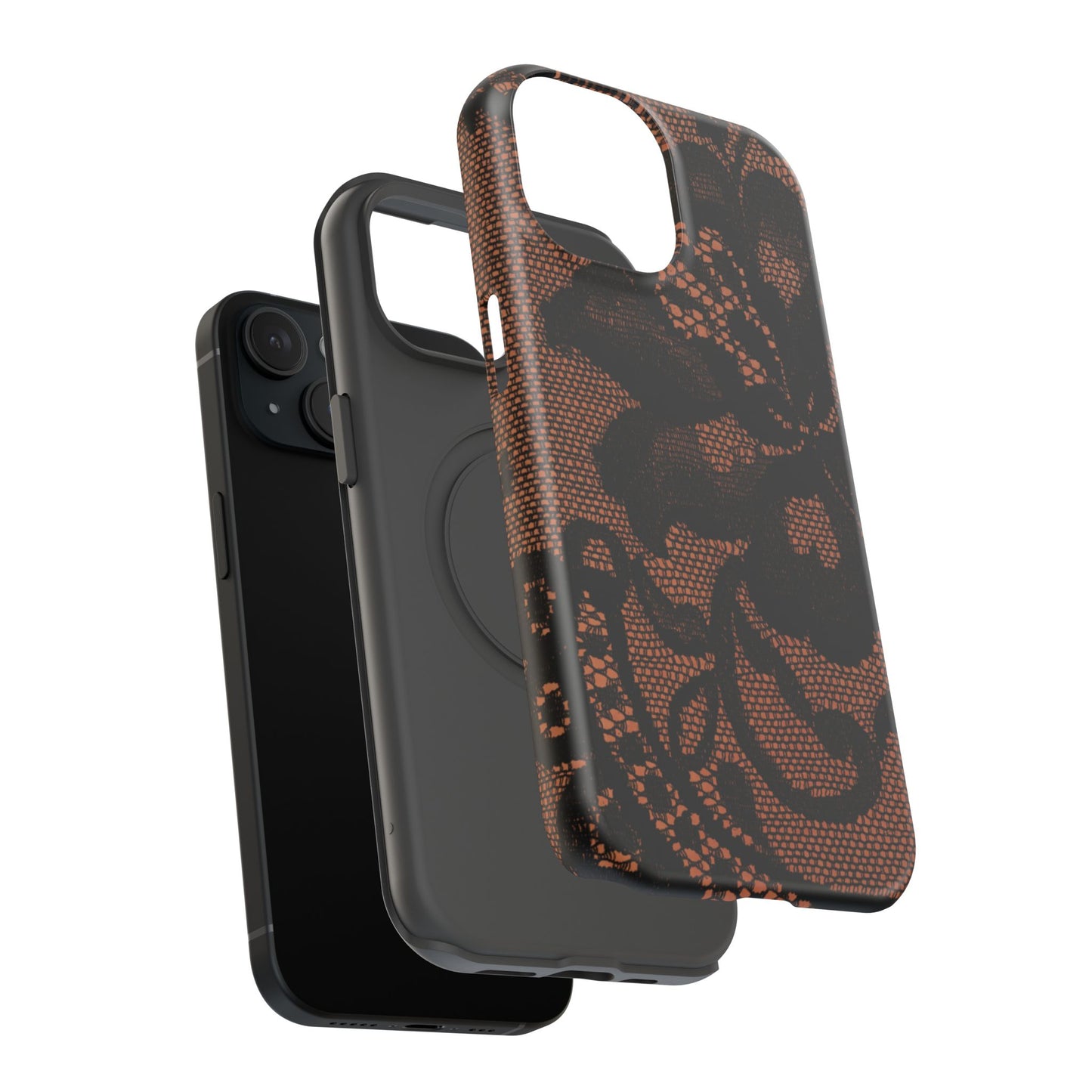 Impact-Resistant Phone Case – Ember Lace