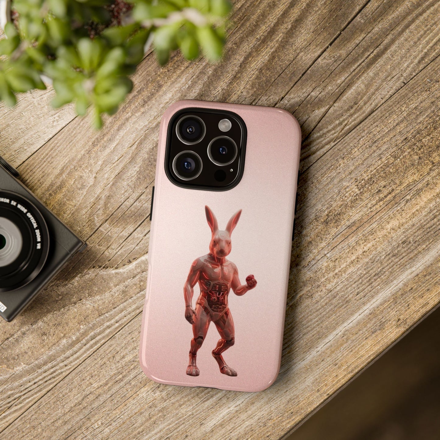 Protective Phone Case – Cyber Bunny