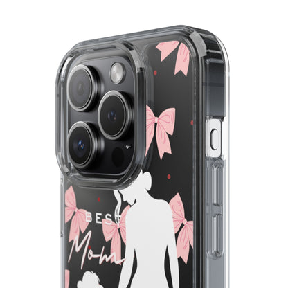 Clear Phone Case – Best Mom: My Little Girl