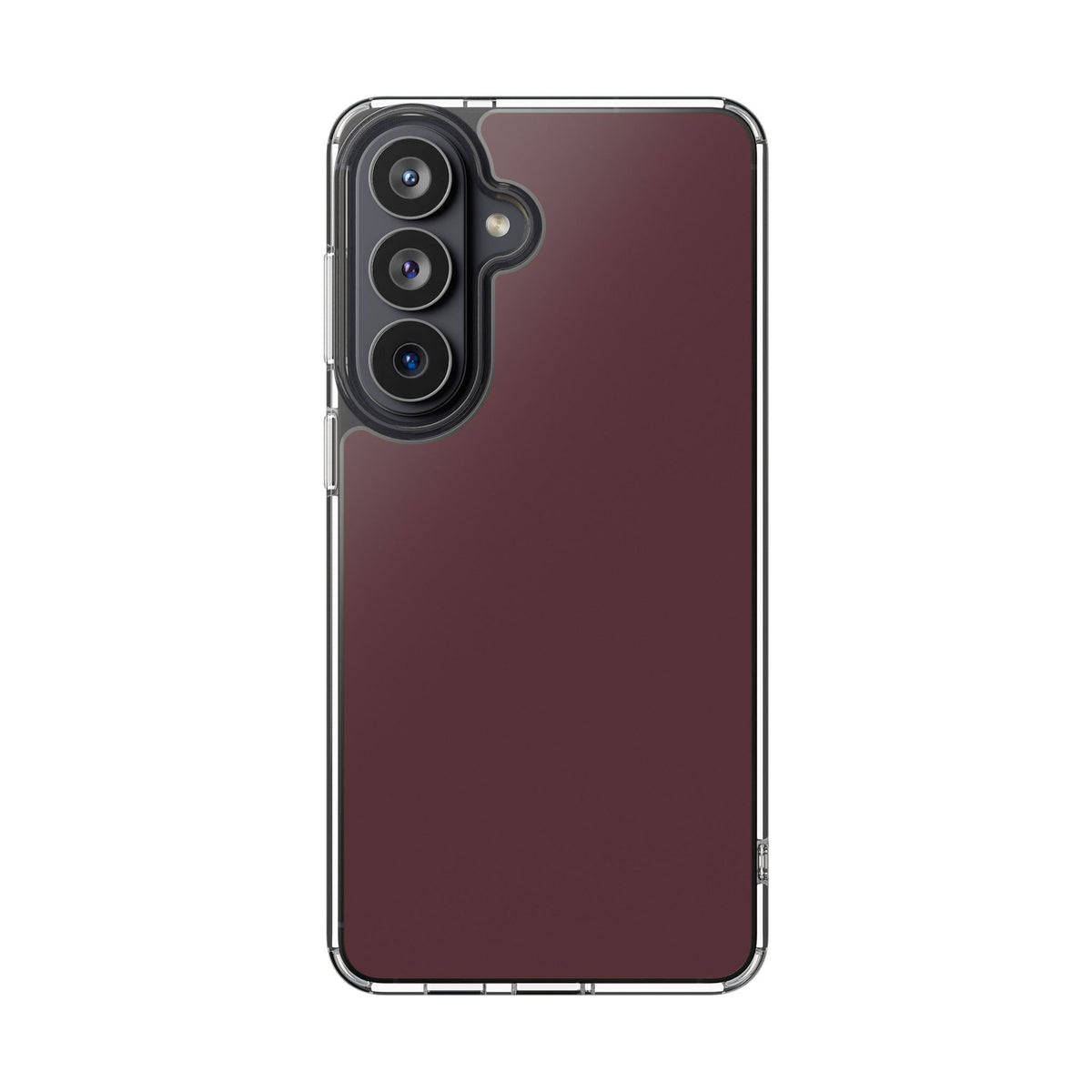 Clear Phone Case – Mulled Wine – Compatible with iPhone 13–17 & Samsung Galaxy S25–S26 Series