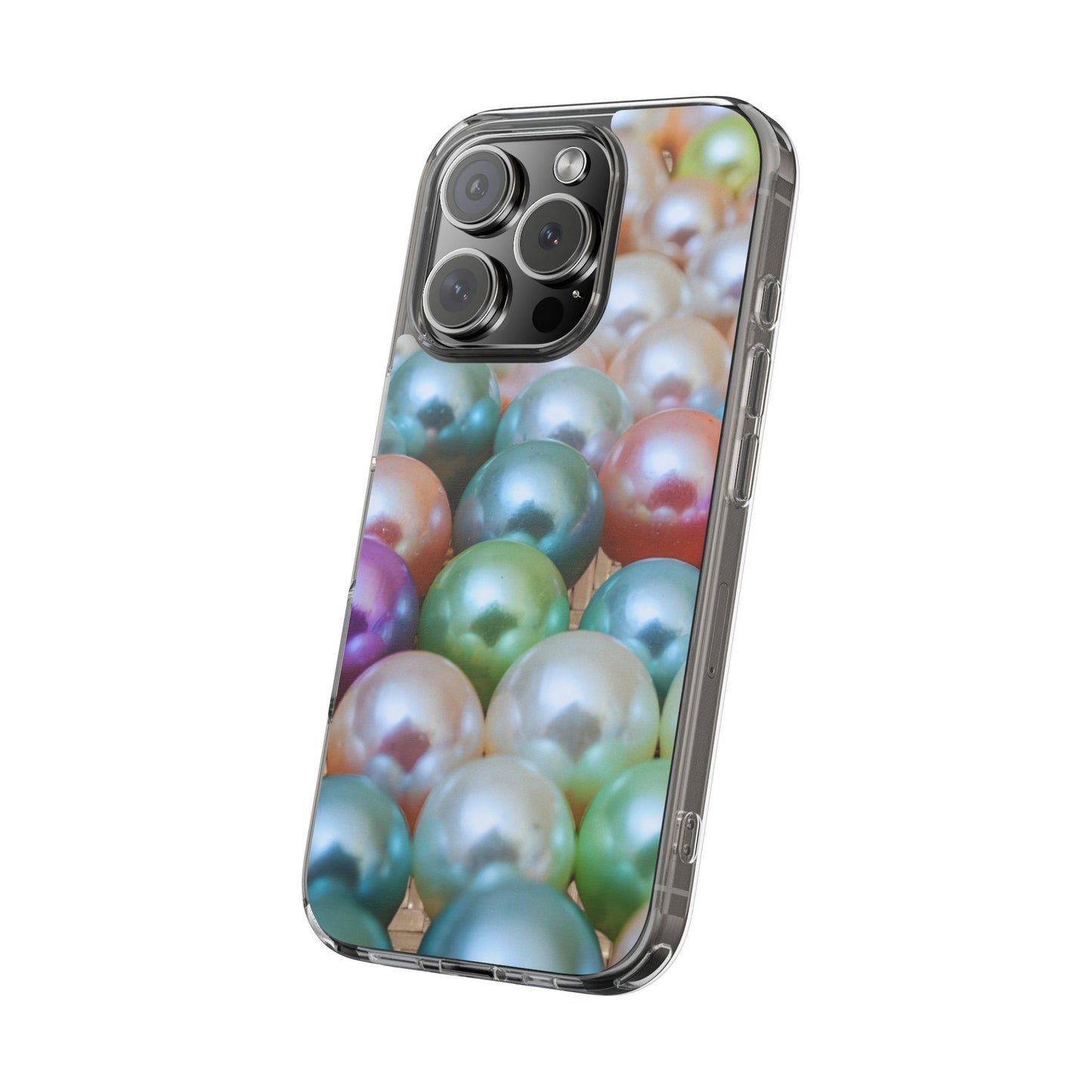 Clear Phone Case – Pearl Pop