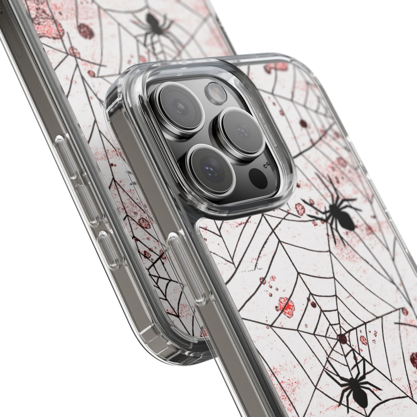 Clear Phone Case – Blood Web