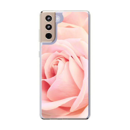 Clear Phone Case – A Mother’s Rose Embrace