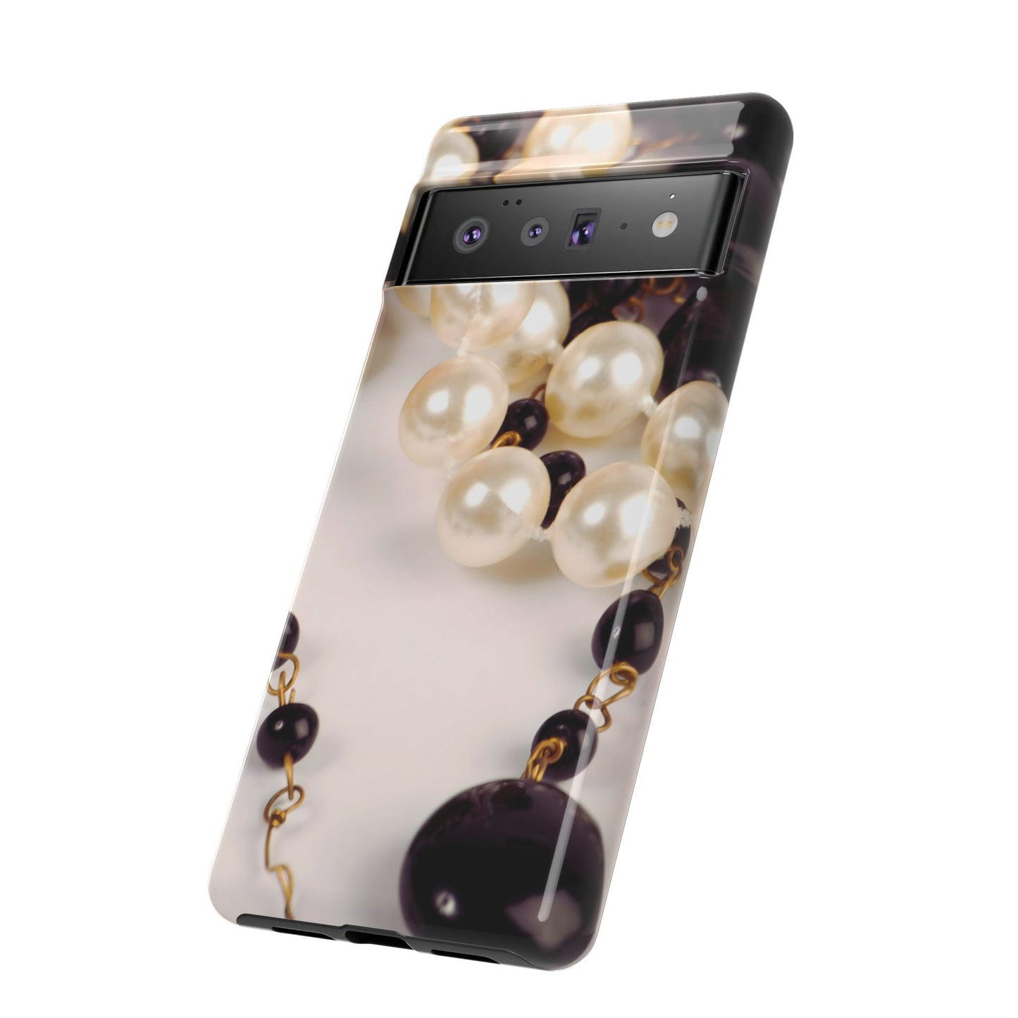 Protective Phone Case – Noir Pearl