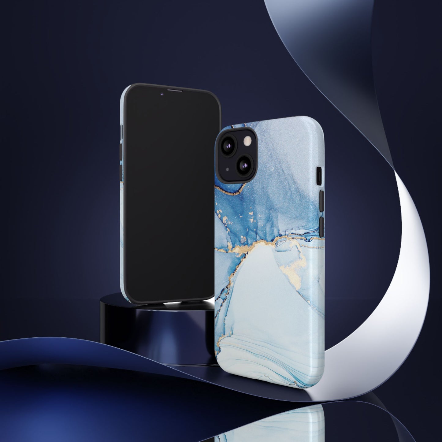 Protective Phone Case – Blue Agate