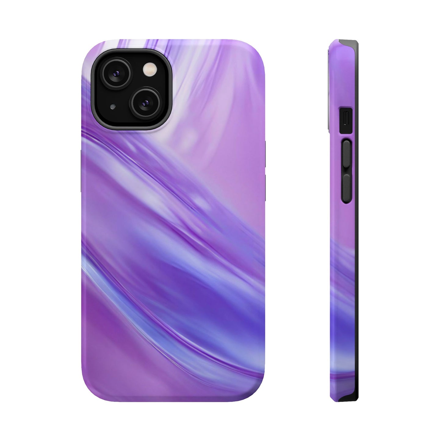 Wireless-Charging Compatible Case – Lavender Wave