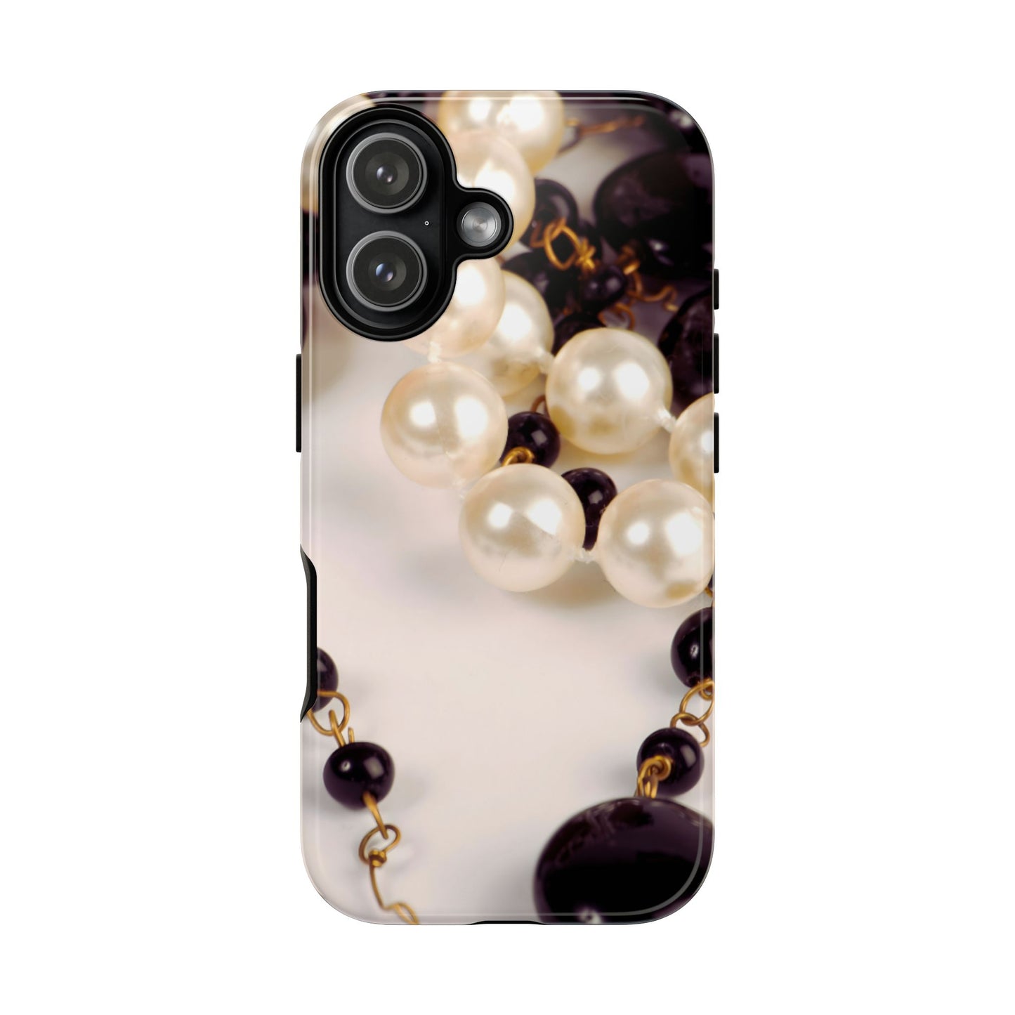Protective Phone Case – Noir Pearl