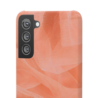 Snap Phone Case – Coral Veil