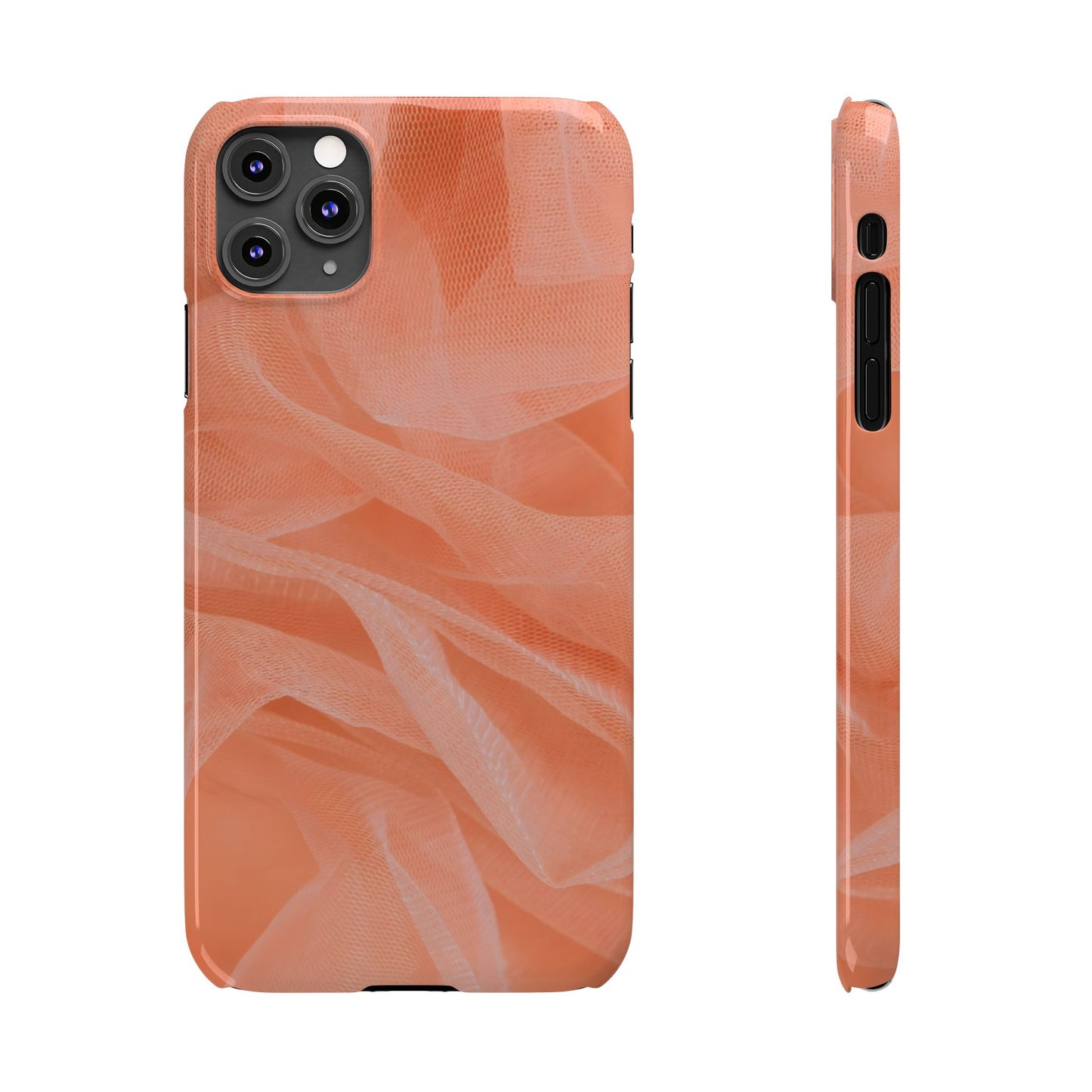 Slim Phone Case – Coral Veil