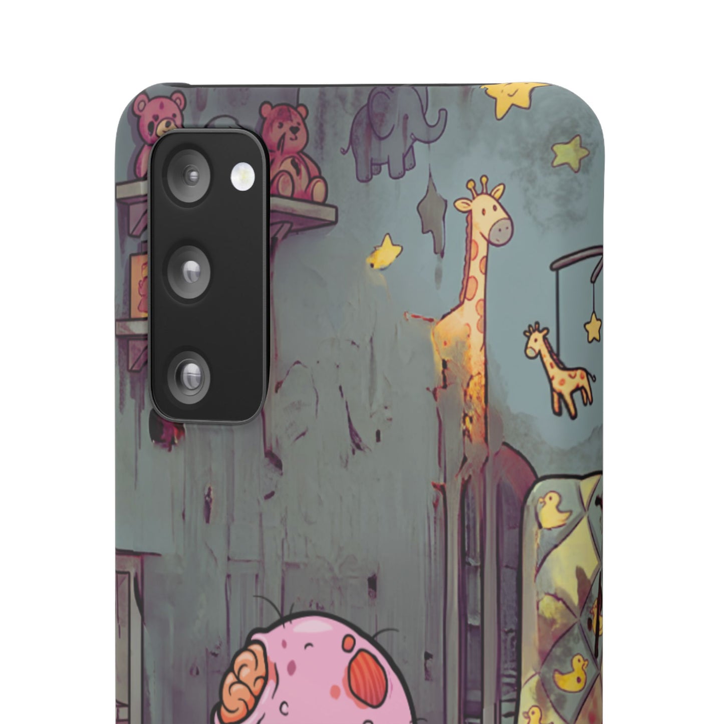 Phone Case — Creepy Cute Zombie Baby Nursery Design