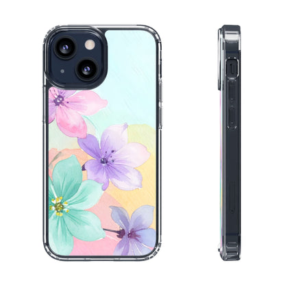 Clear Phone Case – Water Petal