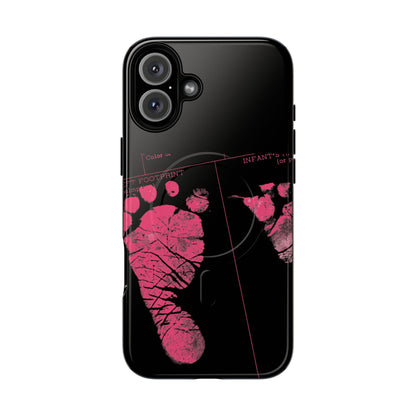 Protective Magnetic Phone Case – Mom’s Little Pink Footprints
