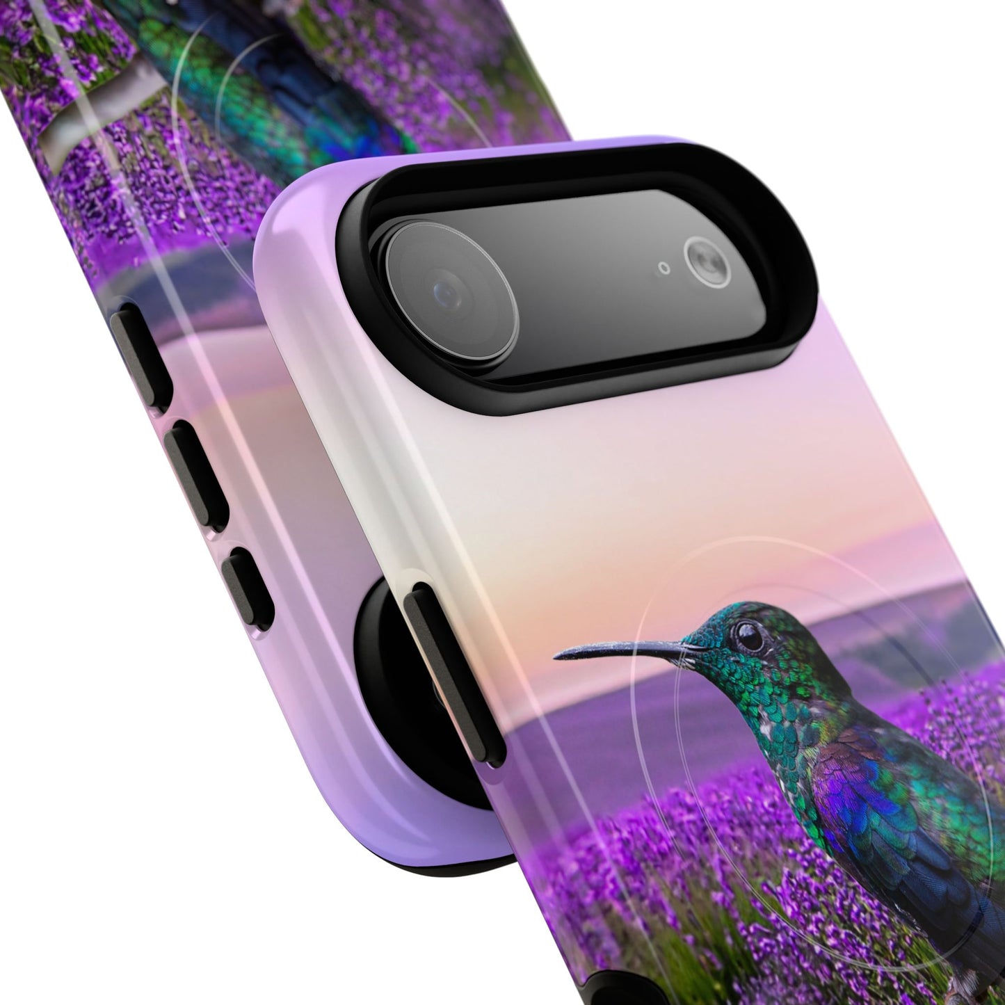Protective Magnetic Phone Case – Hummingbird Reverie