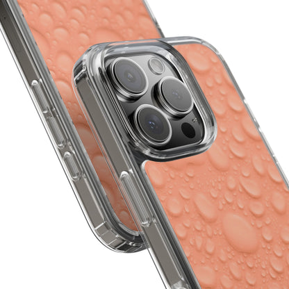 Clear Phone Case – Apricot Rain
