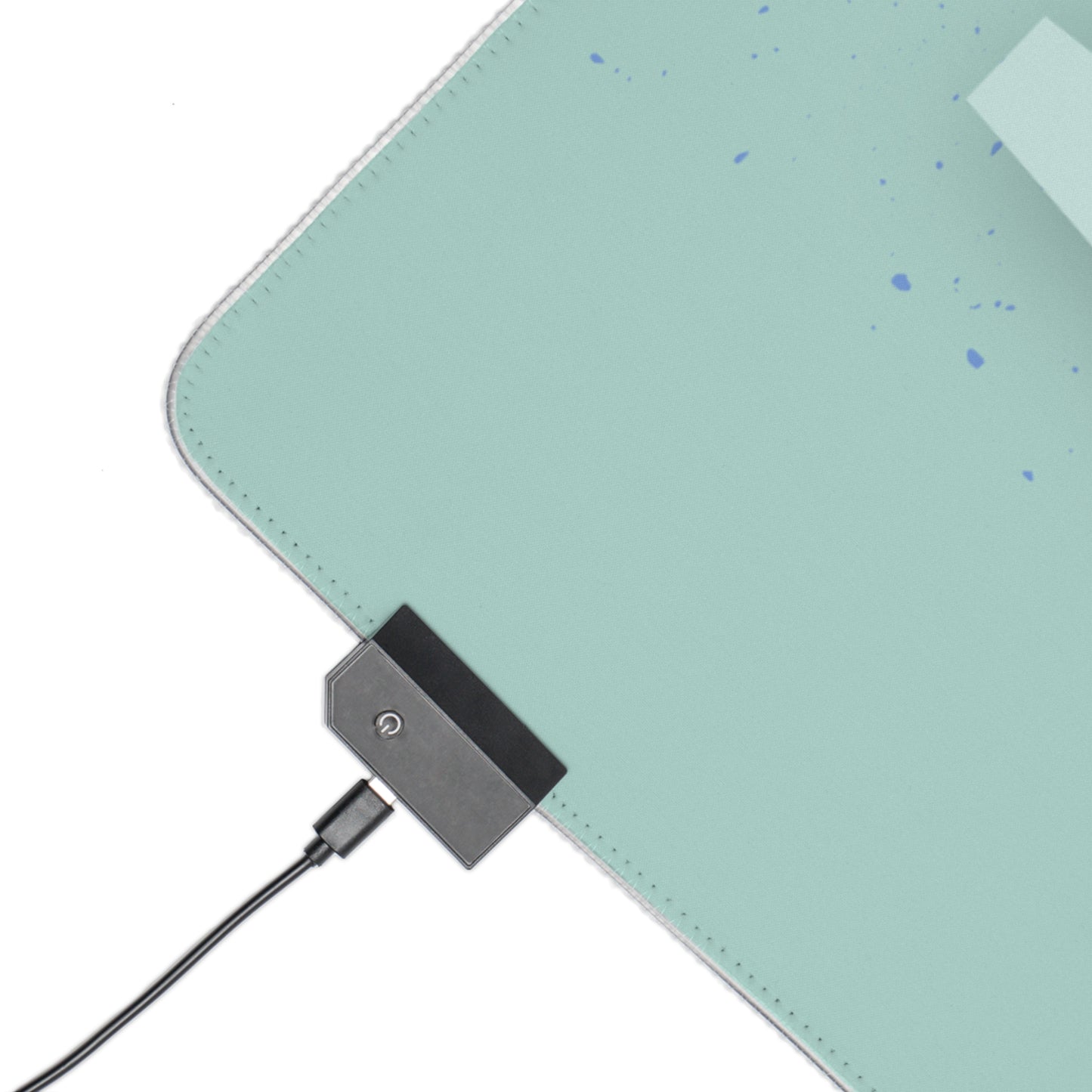 LED Desk Mat – Never a Bad Connection Mint Ice Cream Design