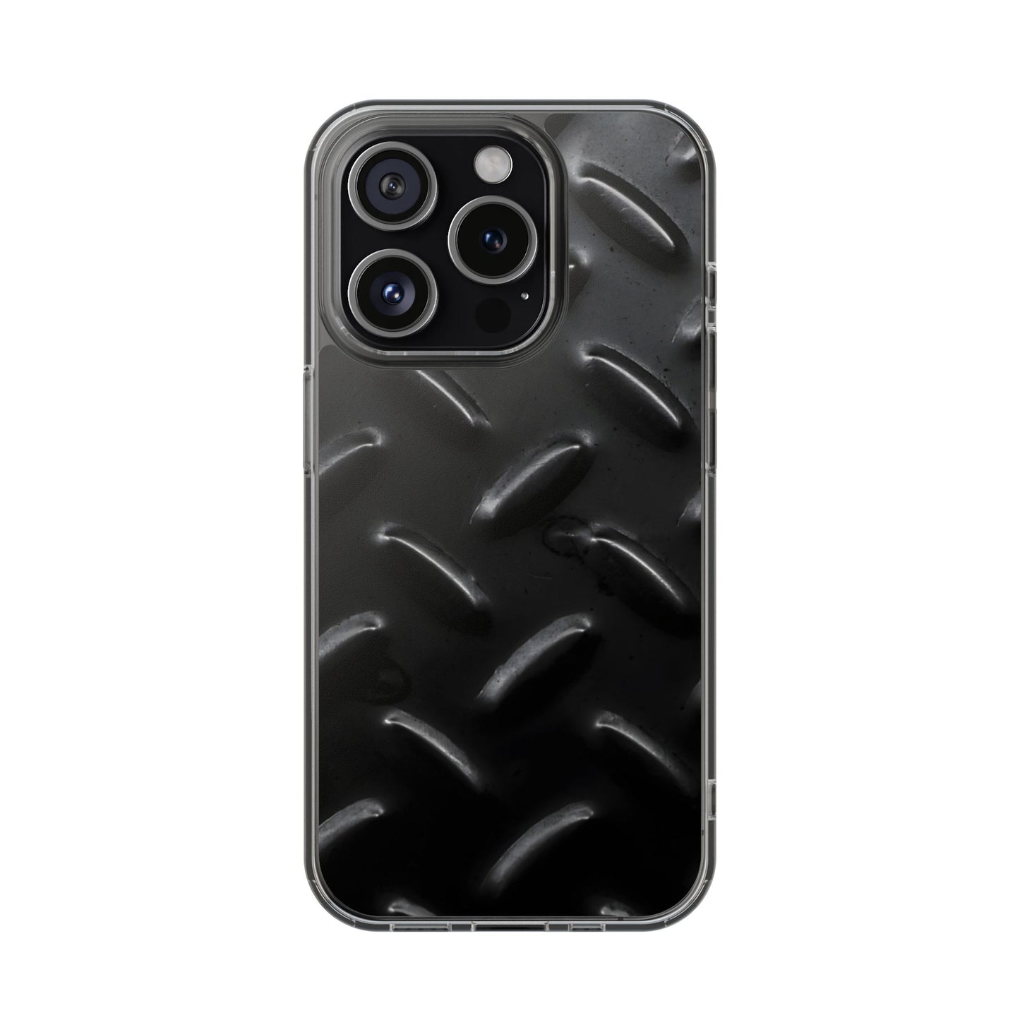 Clear Phone Case – Blackout Plate