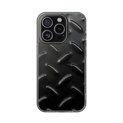 Clear Phone Case – Blackout Plate
