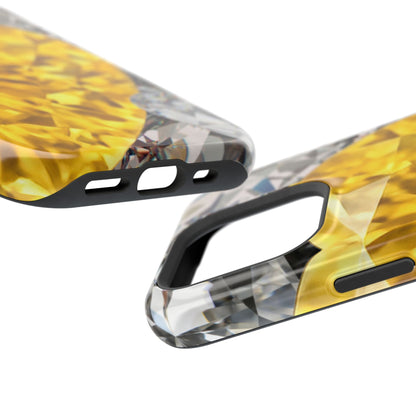 Impact-Resistant Phone Case – Heart of Gold