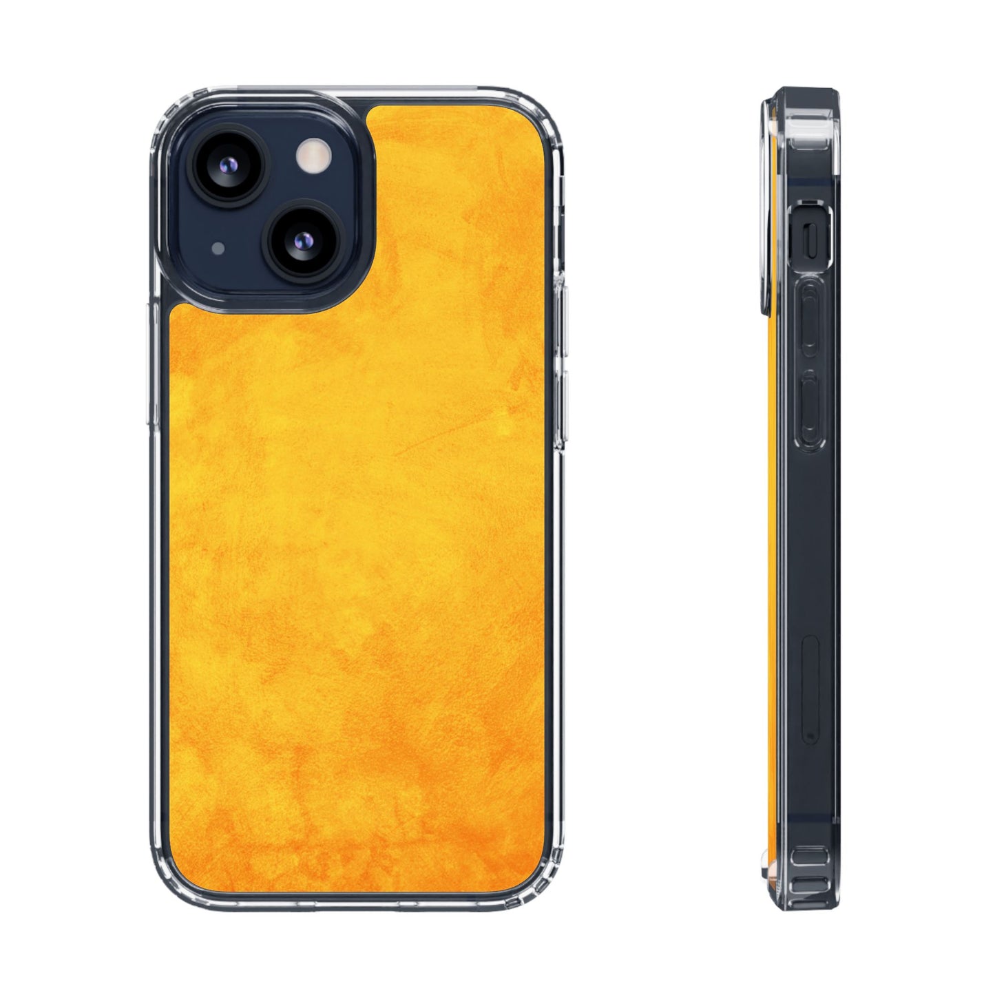 Clear Phone Case – Saffron Smoke