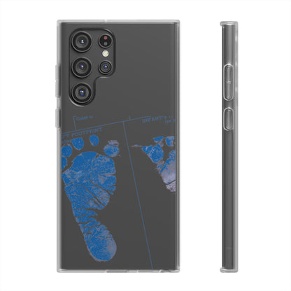 Flexi Case – Mom’s Little Blue Footprints