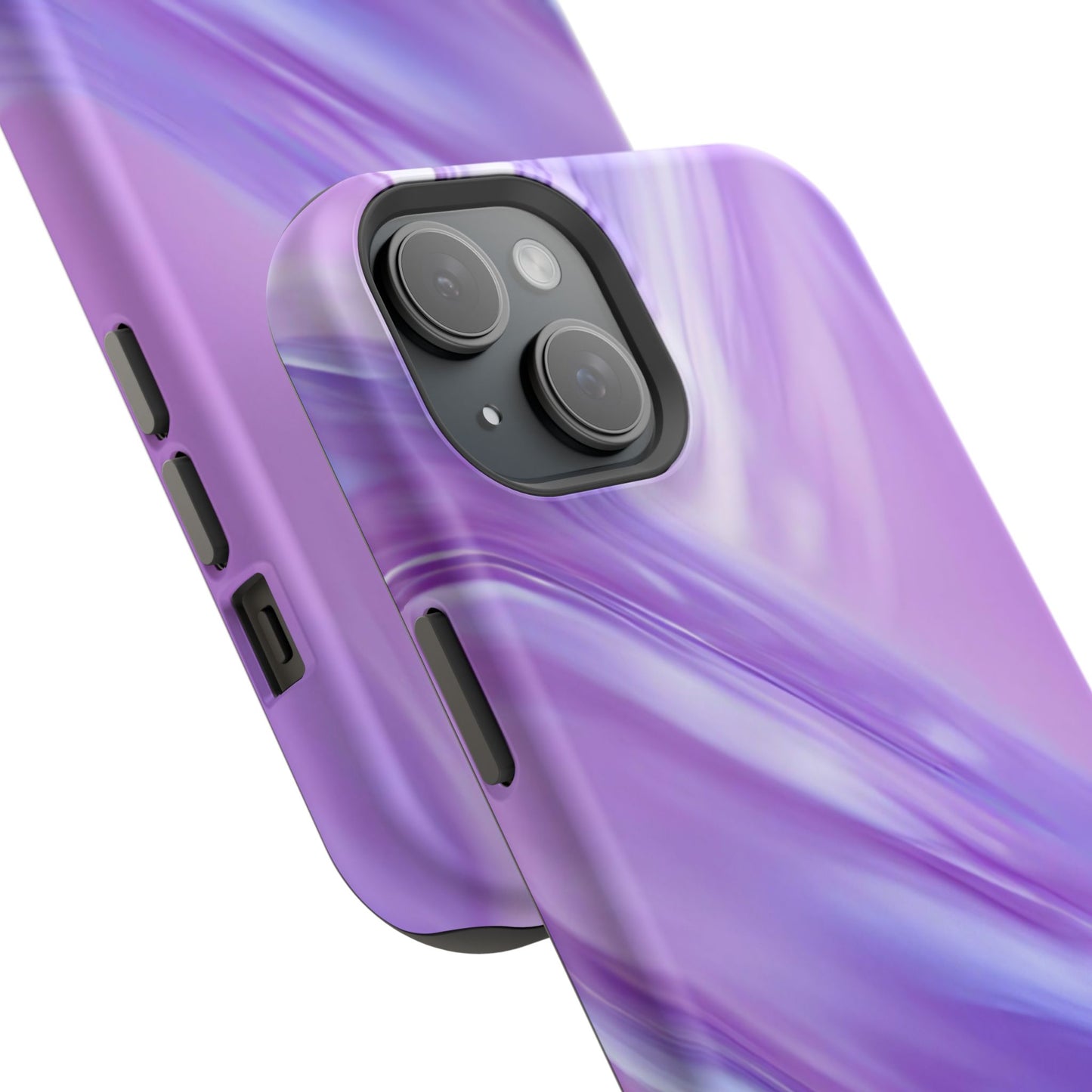 Wireless-Charging Compatible Case – Lavender Wave