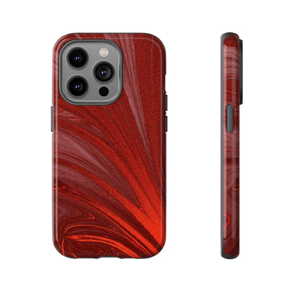 Protective Phone Case – Crimson Current