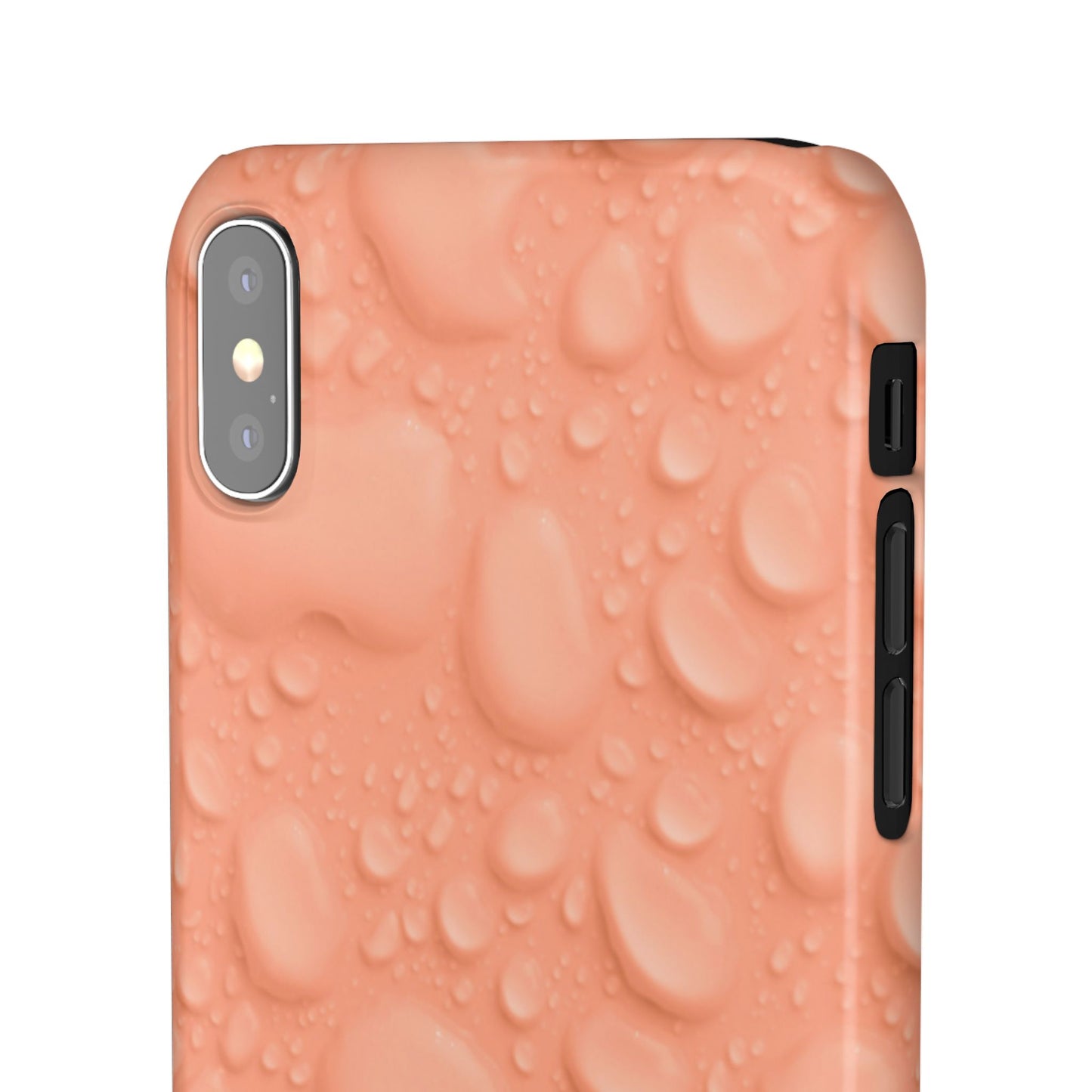 Snap Phone Case – Apricot Rain