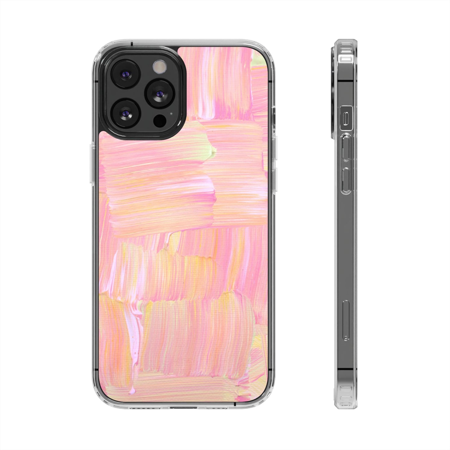 Clear Phone Case – Sorbet Stroke