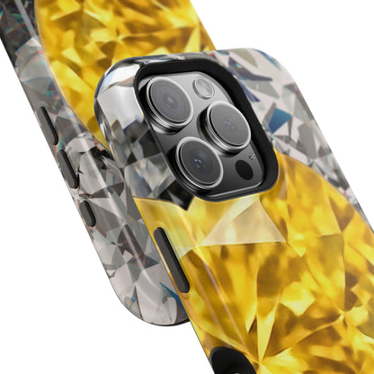 Impact-Resistant Phone Case – Heart of Gold