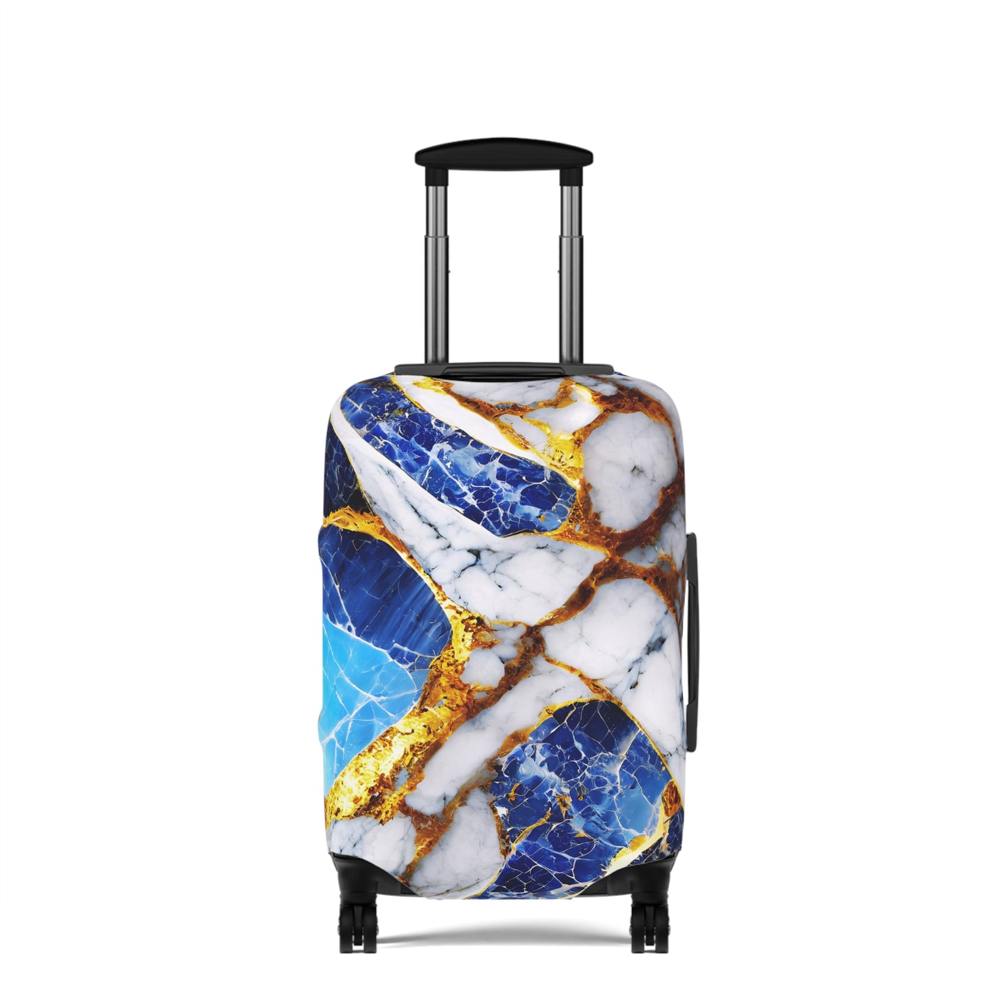 Luggage Cover – Sapphire Vein