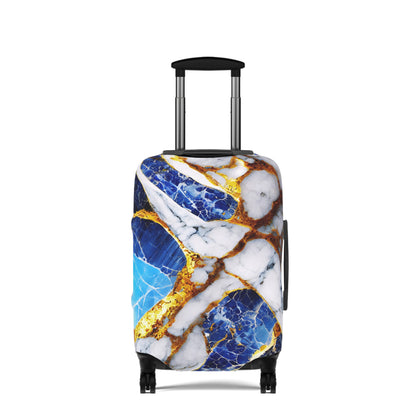 Luggage Cover – Sapphire Vein